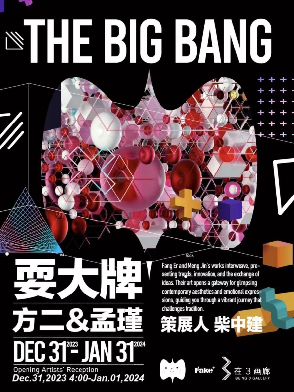 耍大牌-方二&孟瑾作品展 The Big Bang-Fanger&Mengjin works Exhibition